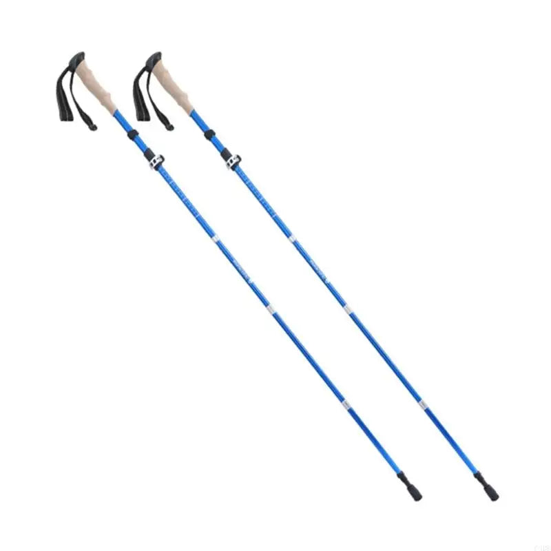 C4DE Lightweight Trekking Poles with Lock & Comfort Grip
